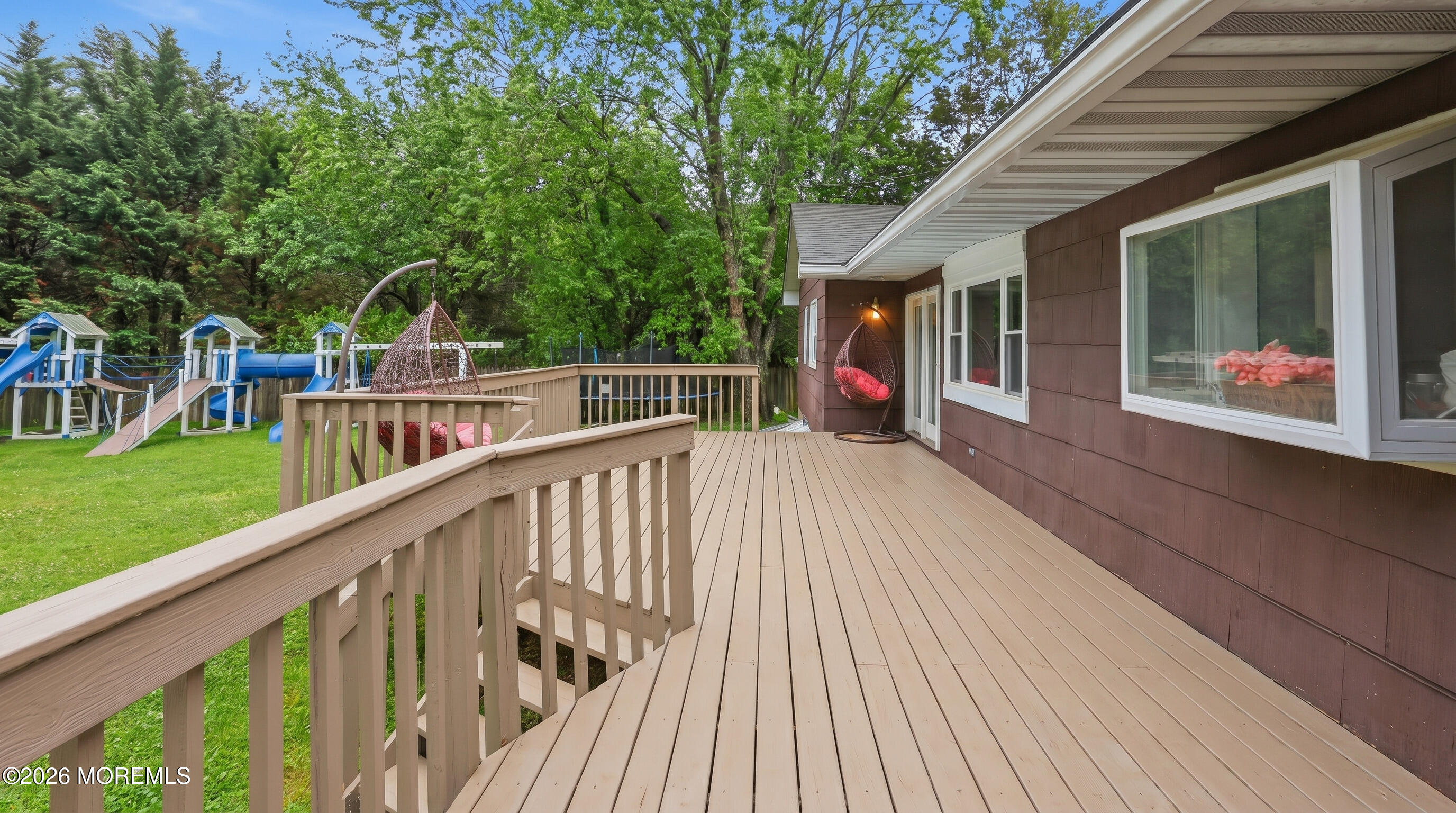 1845 Old Freehold Road Toms River, NJ 08755 - Photo 21 of 27 a view of a house with backyard and deck