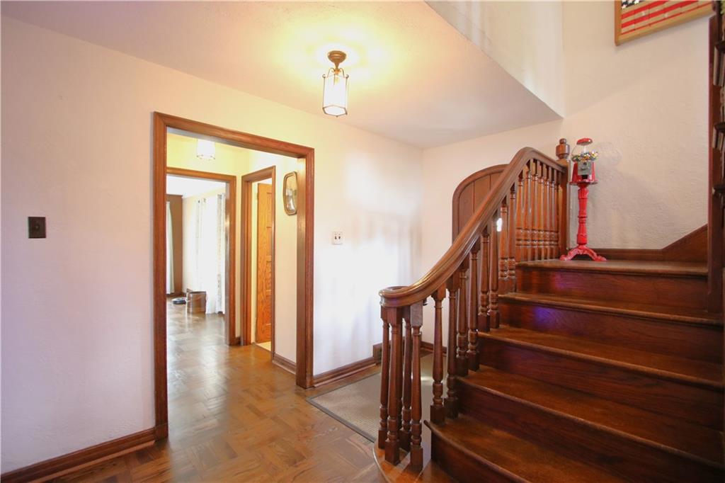 1121 Try Street Monongahela, PA 15063 - Photo 14 of 38 Gorgeous Original Woodwork throughout including detailed spindles on Staircase