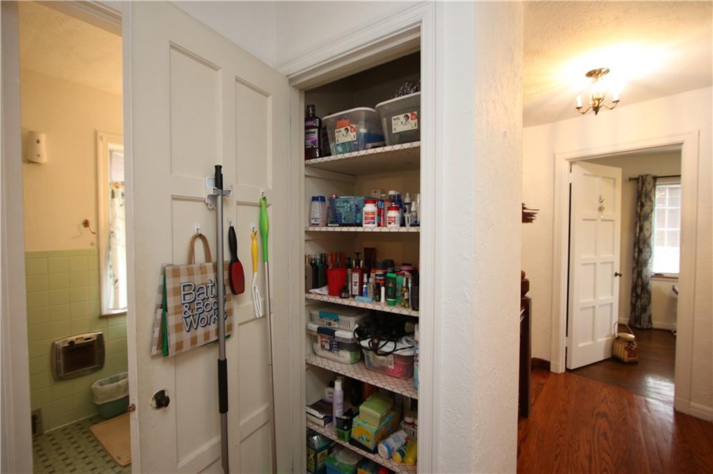 1121 Try Street Monongahela, PA 15063 - Photo 29 of 38 HUGE Shelved Linen Closet outside of Bathroom