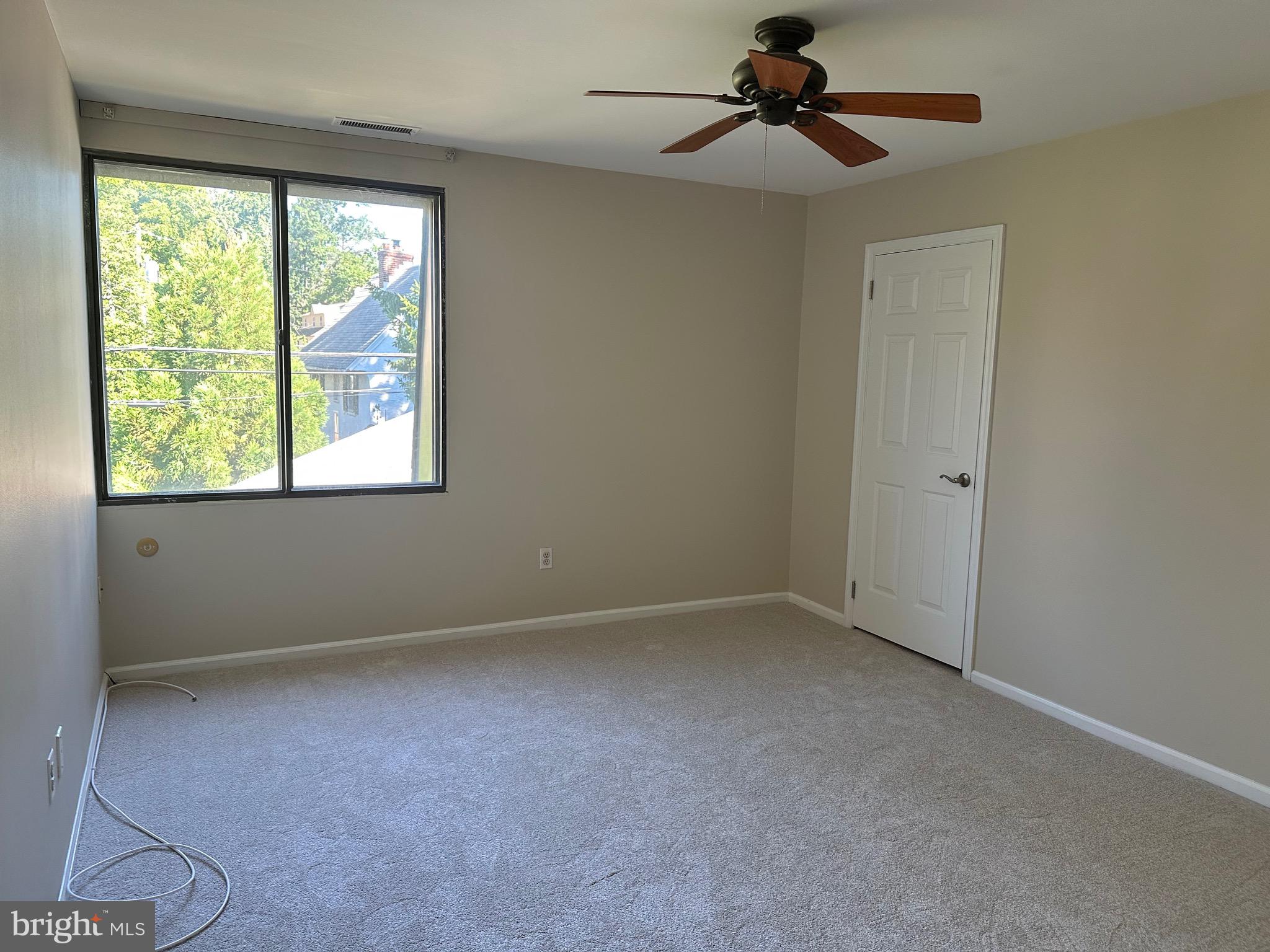 100 Llanalew Road, Unit 7 Haverford, PA 19041 - Photo 9 of 16 bedroom #2/walk in cedar closet, ceiling fan