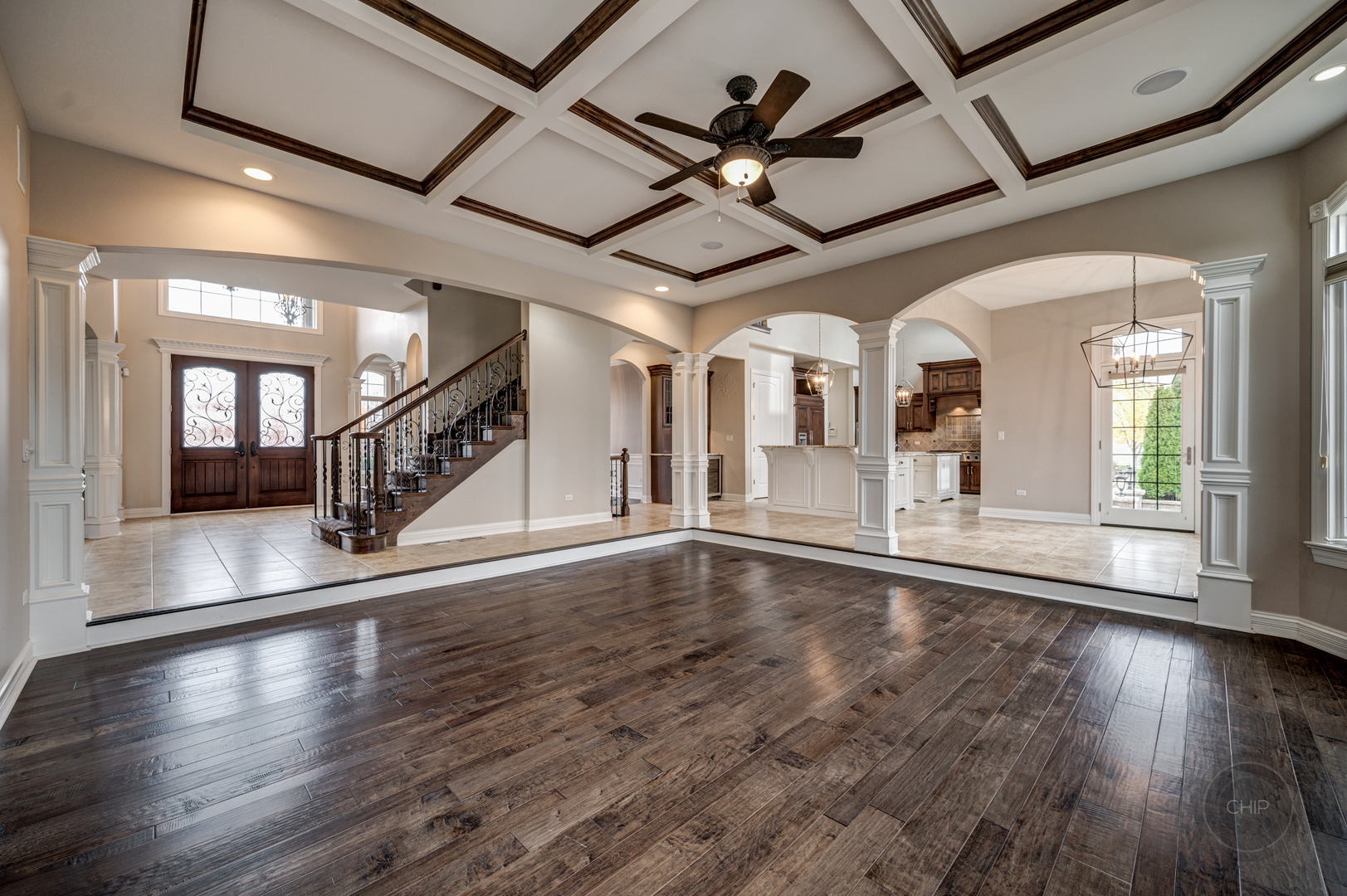 4603 Corktree Road Naperville, IL 60564 - Photo 14 of 61 a view of an entryway with wooden floor