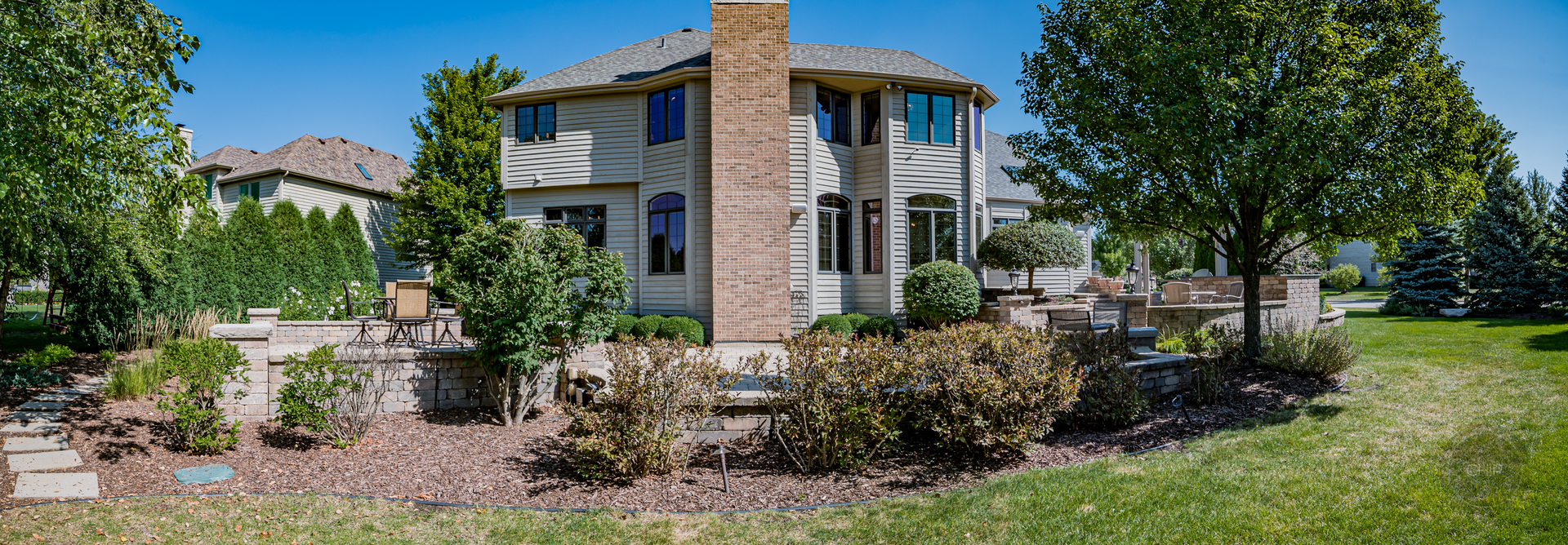 4603 Corktree Road Naperville, IL 60564 - Photo 54 of 61 a front view of a house with a yard