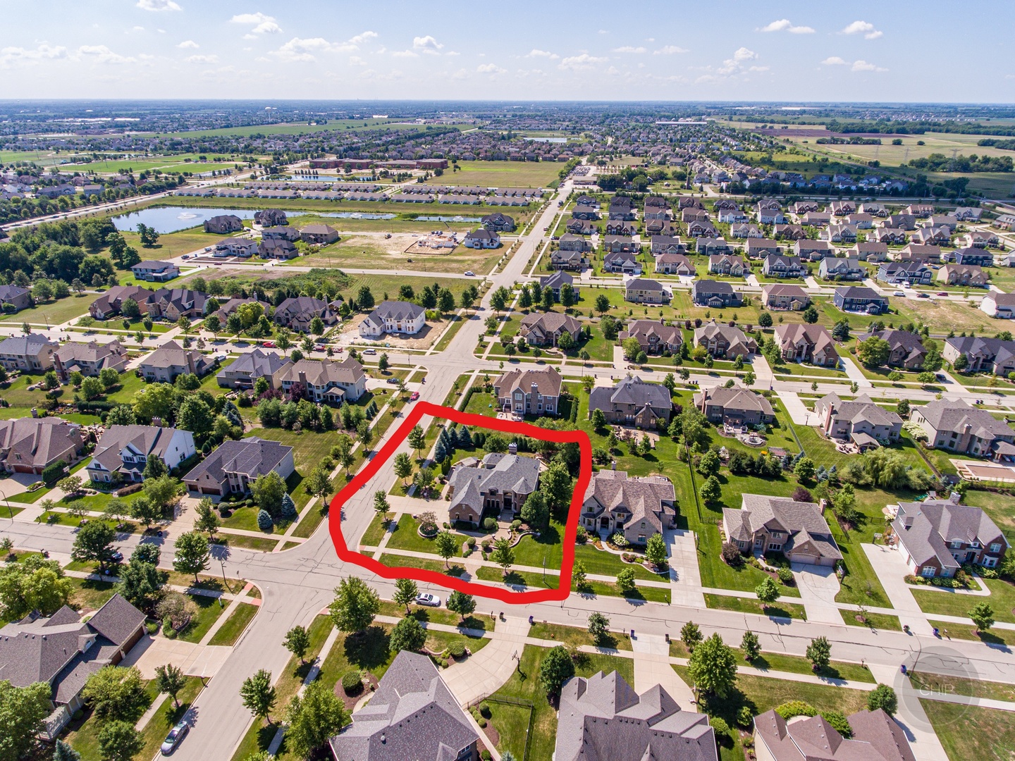 4603 Corktree Road Naperville, IL 60564 - Photo 57 of 61 a view of a city