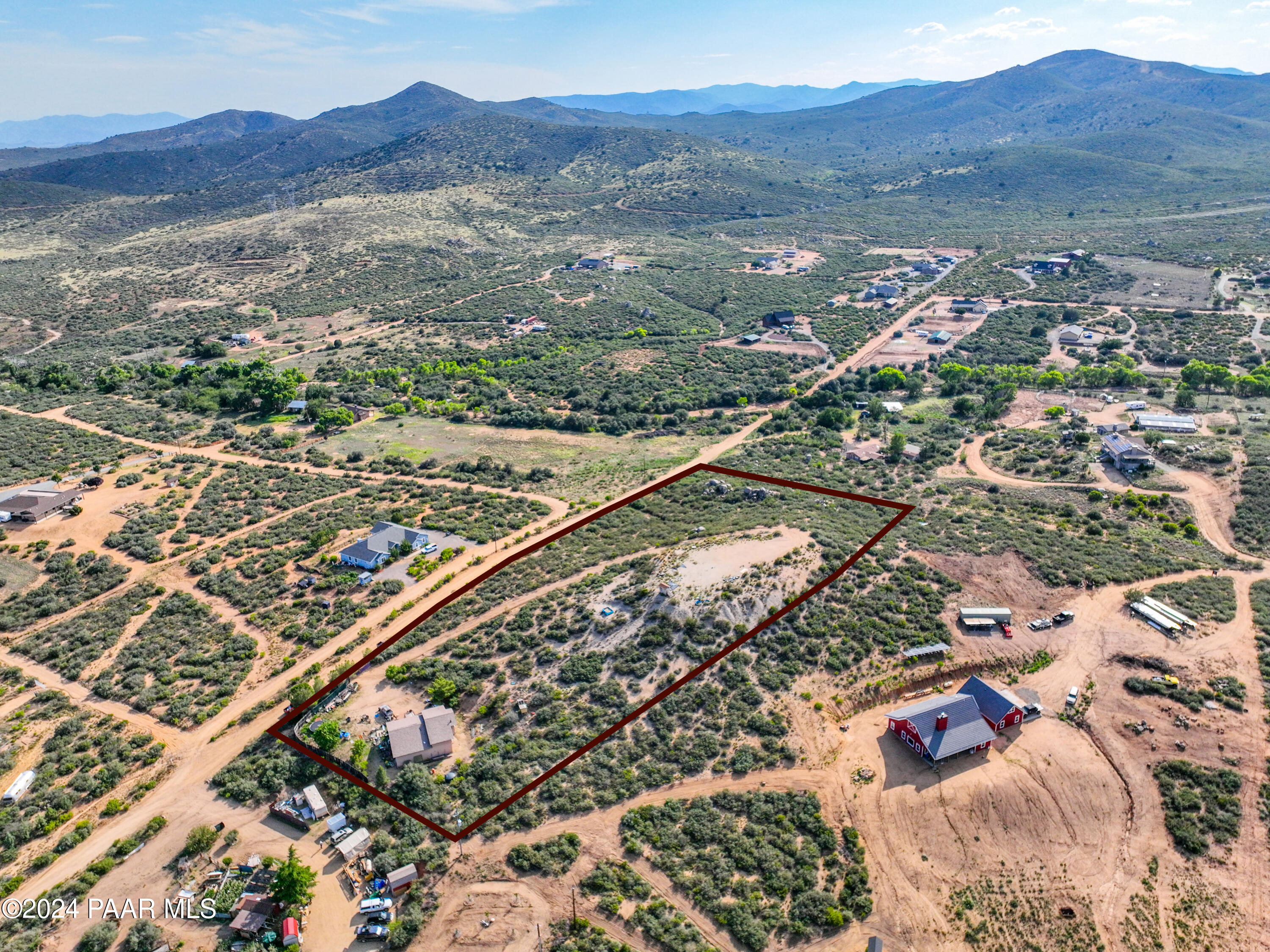 17400 Round Mountain Road Dewey, AZ 86327 - Photo 12 of 25 a view of city and mountain