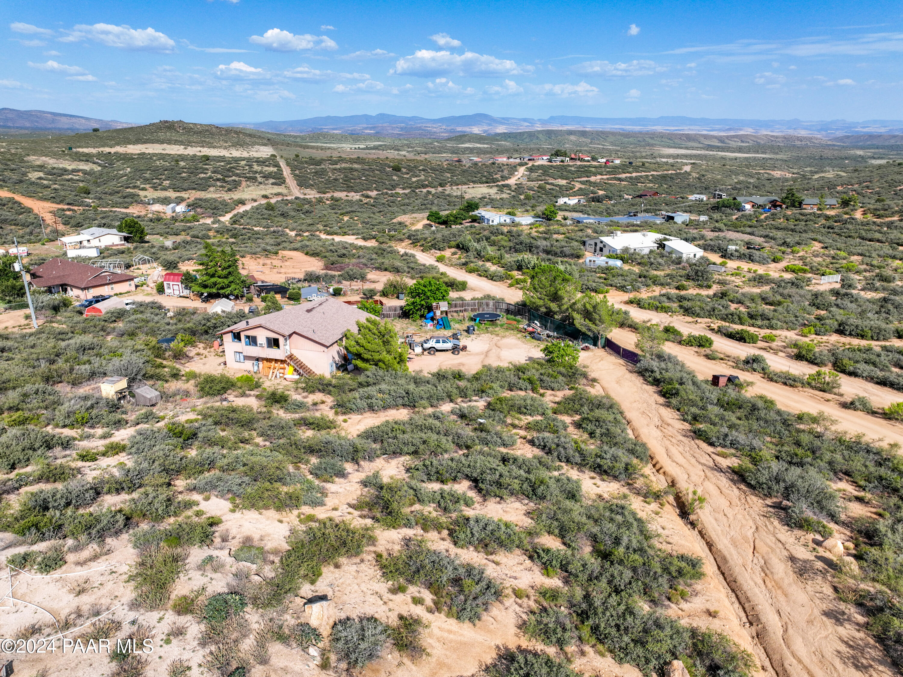 17400 Round Mountain Road Dewey, AZ 86327 - Photo 10 of 25 an aerial view of residential houses with outdoor space