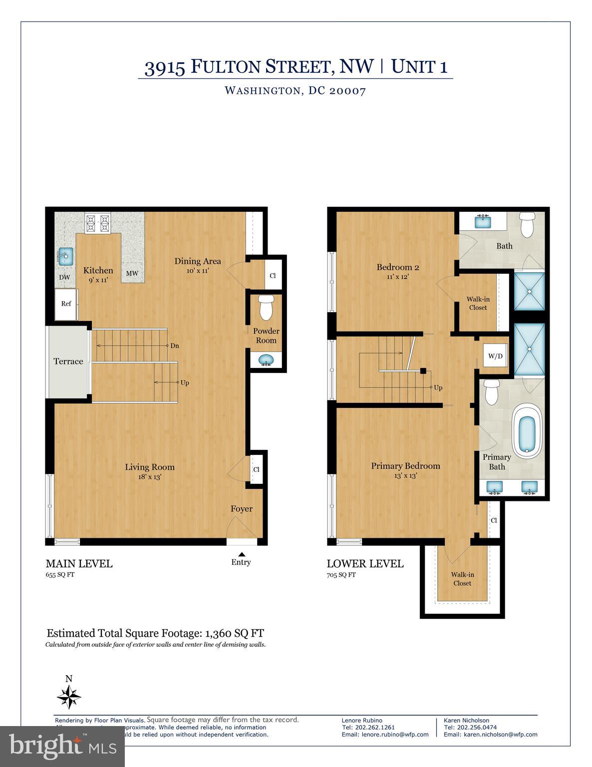 3915 Fulton Street Northwest, Unit 1 Washington, DC 20007 - Photo 33 of 33 Spacious open floor plan