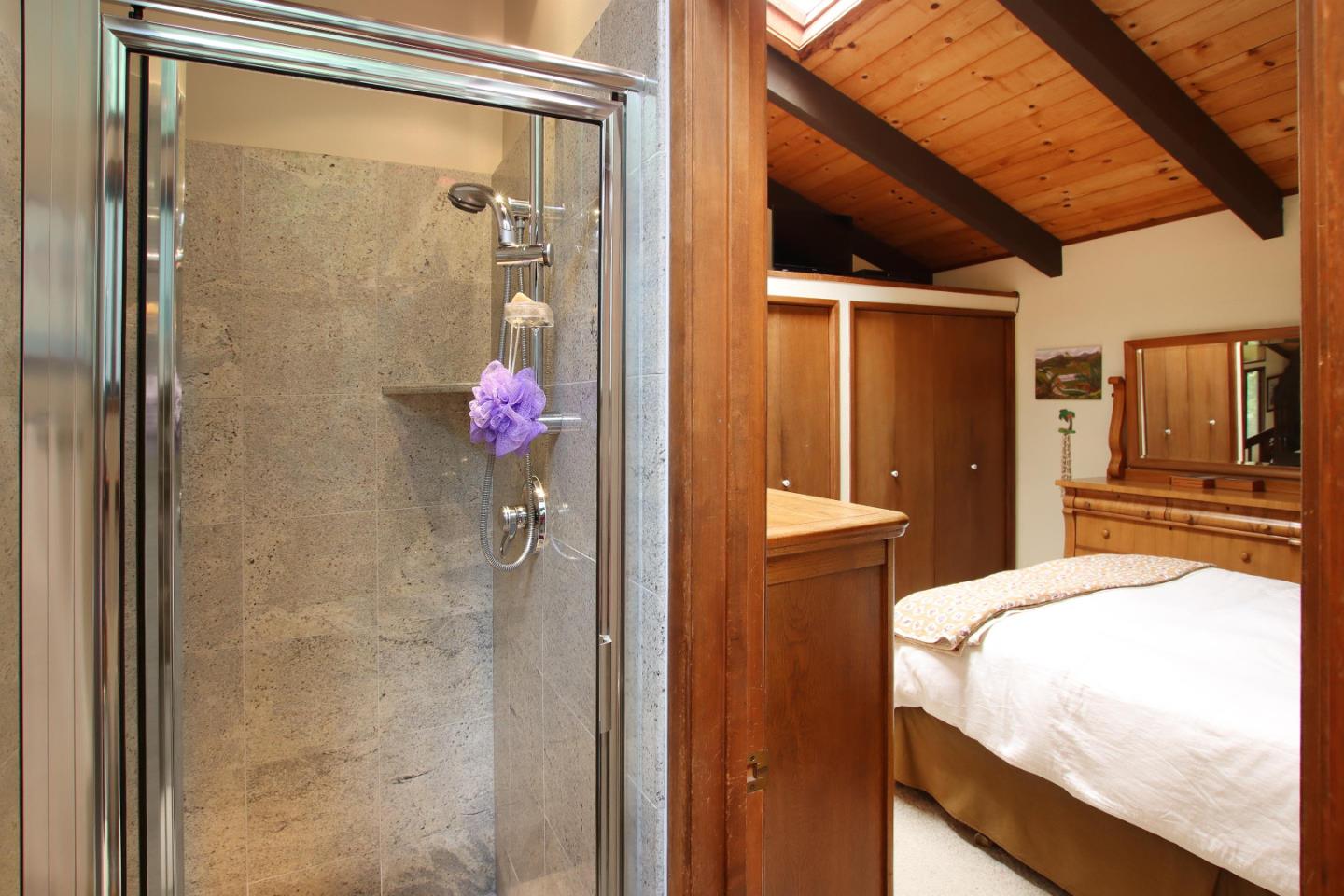 17 Pleasant Heights Drive Aptos, CA 95003 - Photo 17 of 21 a bathroom with a shower