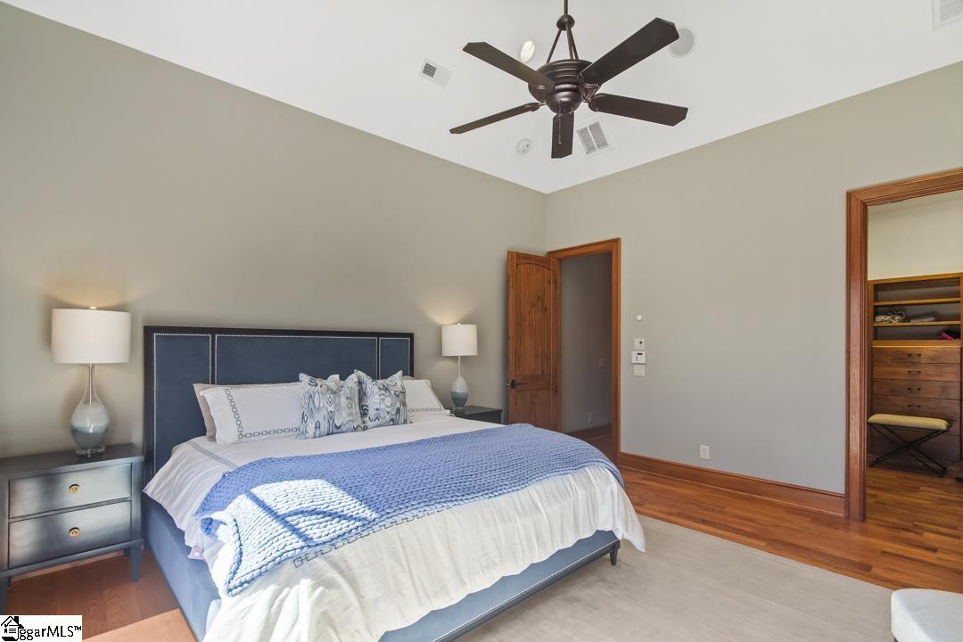 206 Feather Bell Lane Sunset, SC 29685 - Photo 19 of 50 This inviting bedroom provides a tranquil retreat for rest and rejuvenation.