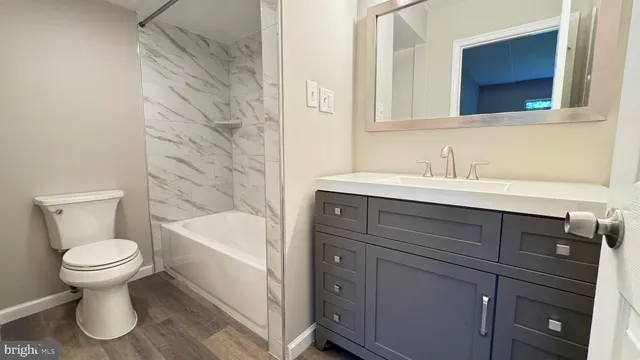 a bathroom with a sink and a toilet