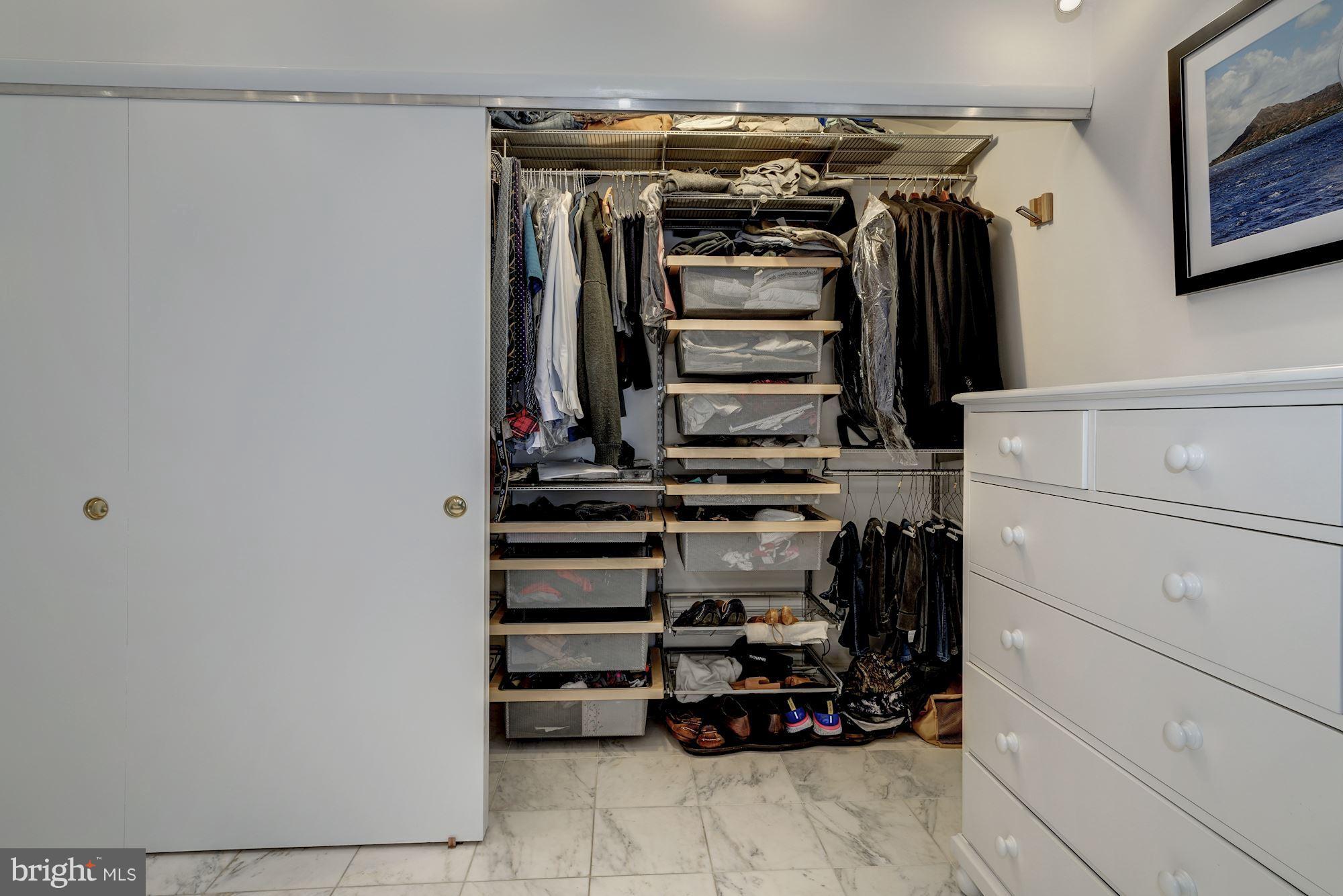 5606 Chesterbrook Road Bethesda, MD 20816 - Photo 15 of 29 Master Closet with customized elfa system