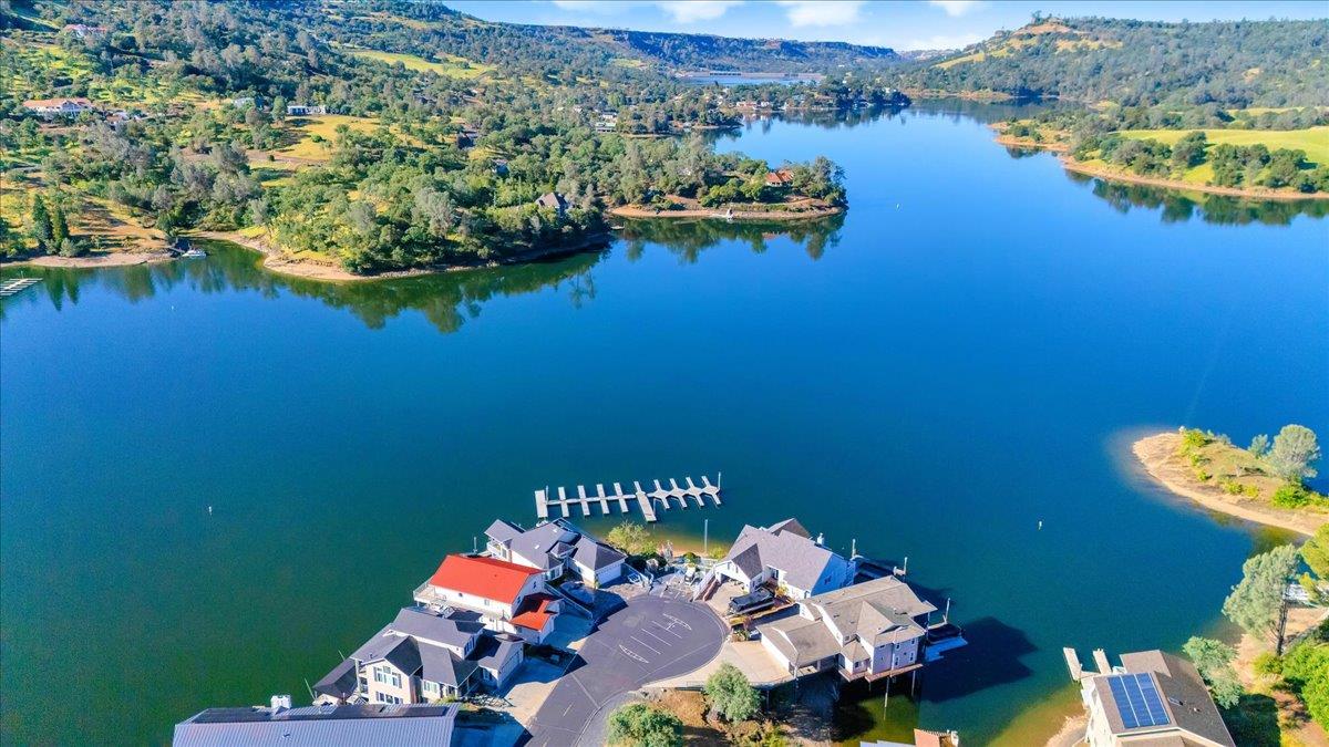564 Dolores Way Copperopolis, CA 95228 - Photo 4 of 35 an aerial view of a house with a lake view