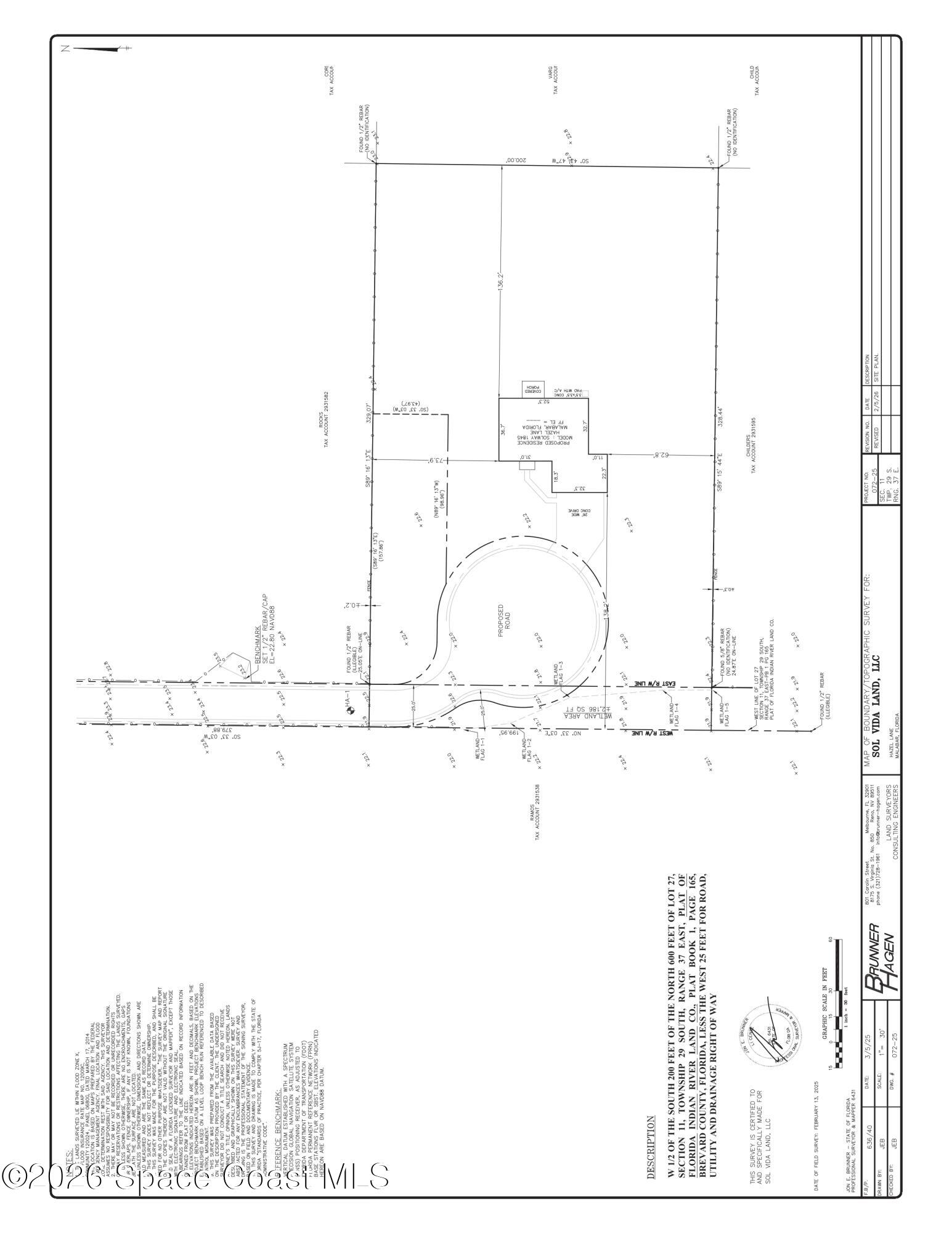 0 Hazel Lane Malabar, FL 32950 - Photo 15 of 17 a picture of a room with a floor to ceiling window