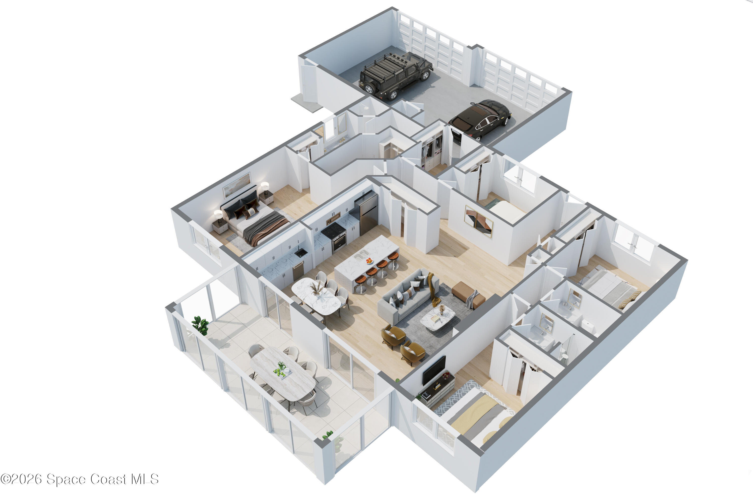 0 Hazel Lane Malabar, FL 32950 - Photo 2 of 17 an aerial view of a house