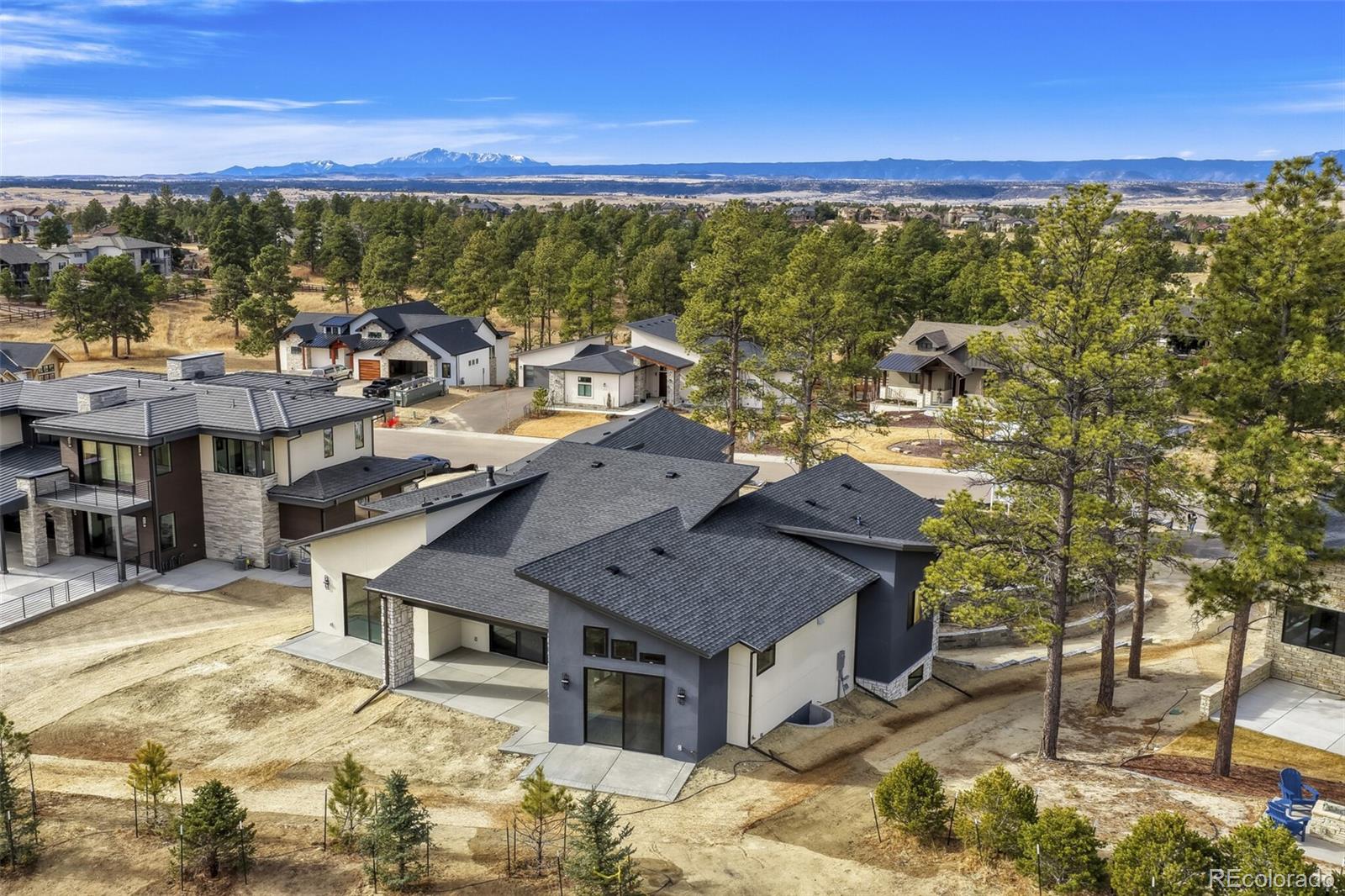 5796 Powell Road Parker, CO 80134 - Photo 49 of 50 a view of a balcony with an outdoor space