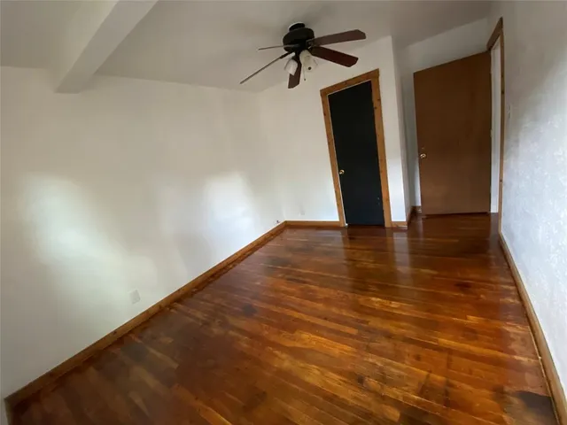 a view of hallway with stairs