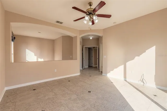 a view of a small space