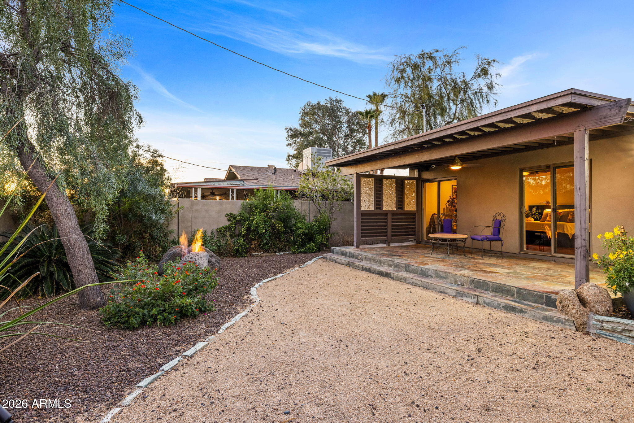 717 East Royal Palm Road Phoenix, AZ 85020 - Photo 32 of 40 Private patio off primary bedroom