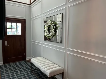 a view of bedroom with window