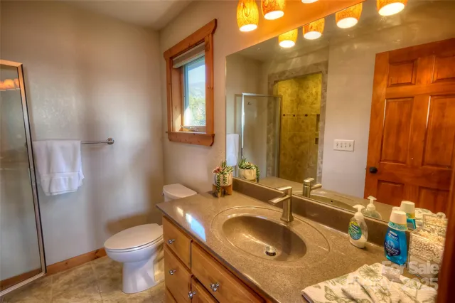 a close view of walk in closet