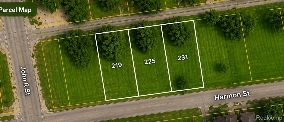 231 Harmon Street Detroit, MI 48202 - Photo 3 of 4 Aerial Photo.jpg