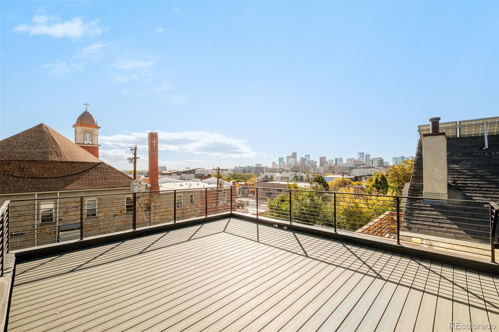 3554 Osage Street Denver, CO 80211 - Photo 34 of 40 a view of balcony with city view