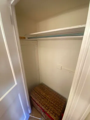 a view of a lake with a city