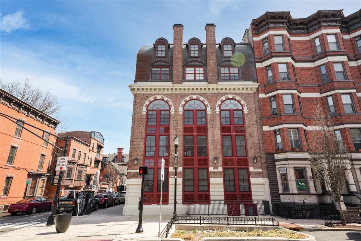 829 Washington Street, Unit 8 Hoboken, NJ 07030 - Photo 35 of 36 a front view of a building with street view