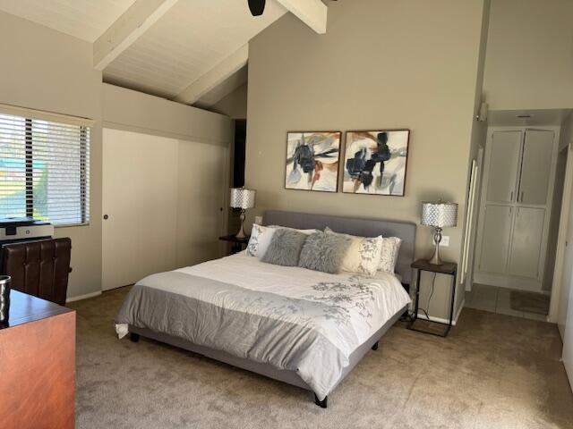 118 Racquet Club Drive South Rancho Mirage, CA 92270 - Photo 11 of 33 a bedroom with a bed and a painting on the wall