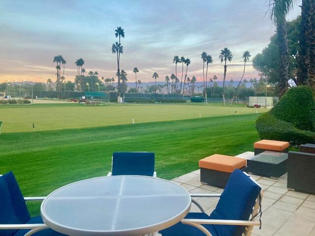118 Racquet Club Drive South Rancho Mirage, CA 92270 - Photo 7 of 33 a house view with a sitting space garden and patio