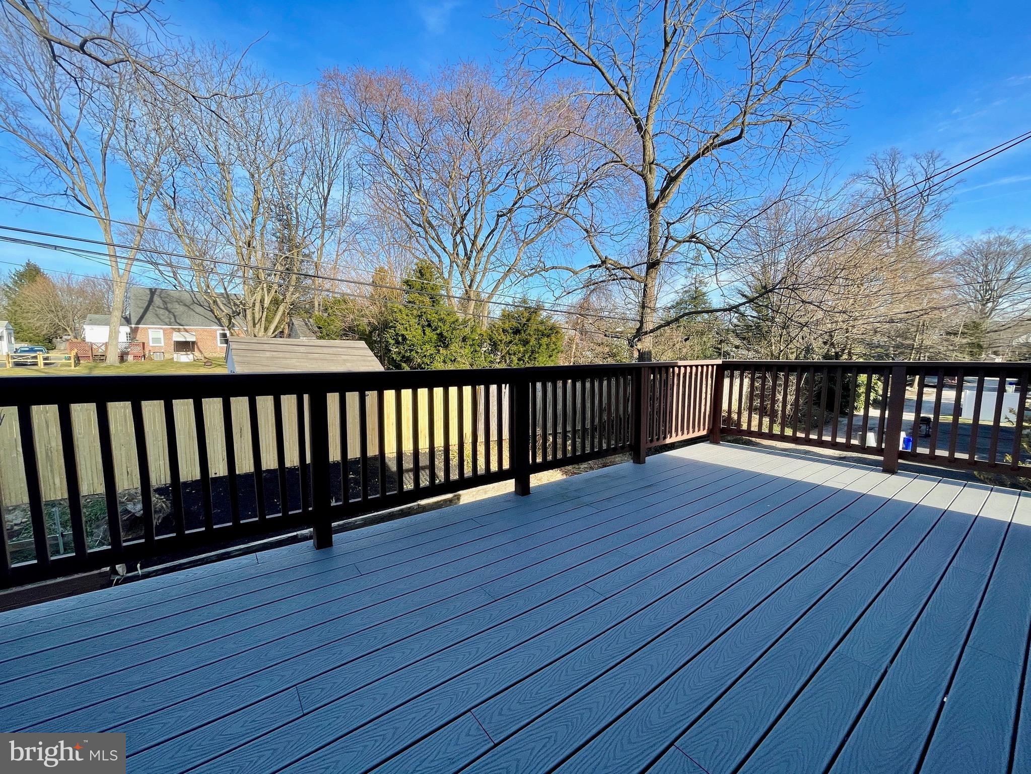 59 Greenhill Road Media, PA 19063 - Photo 13 of 52 Large Trex deck