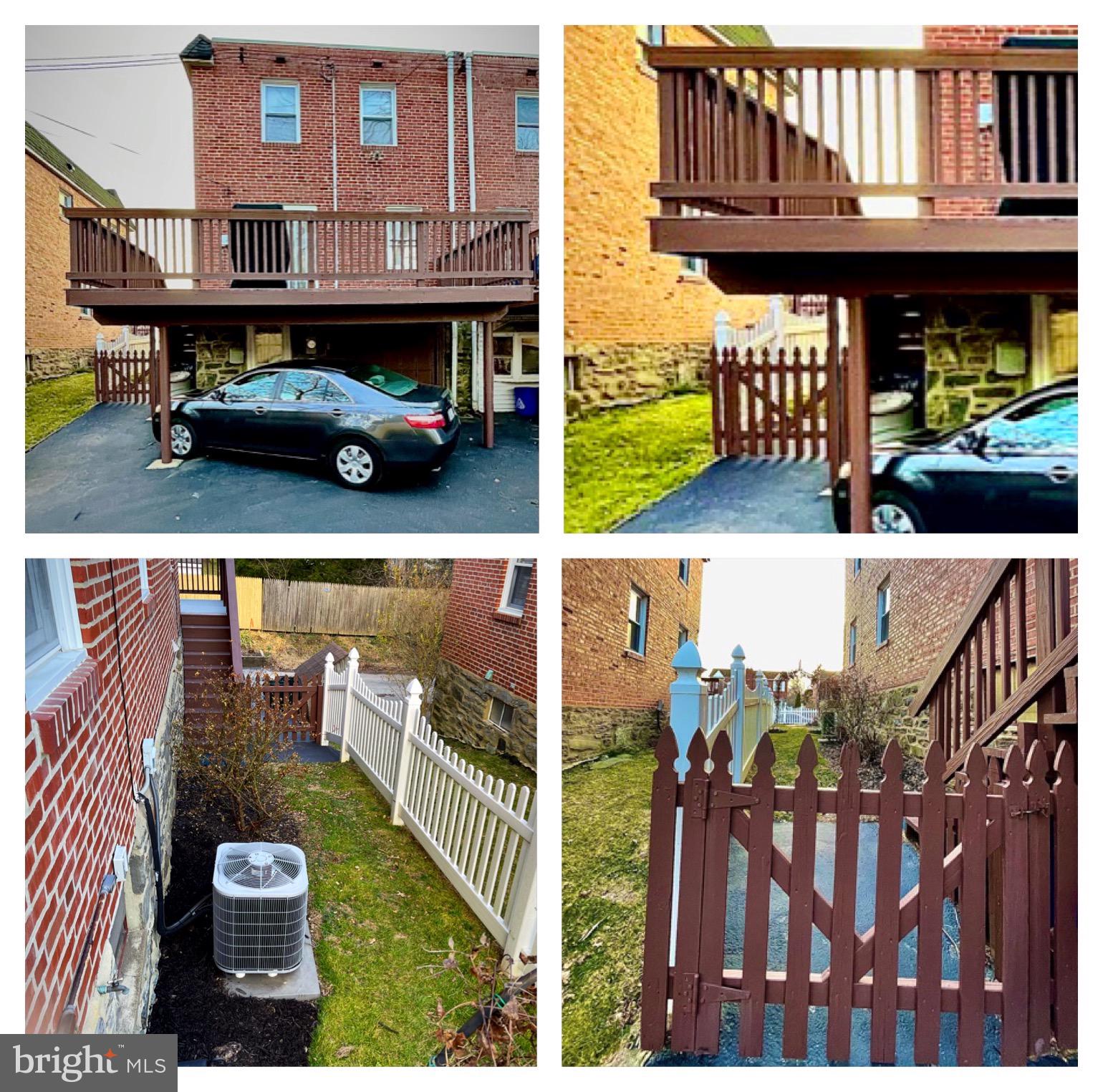 59 Greenhill Road Media, PA 19063 - Photo 50 of 52 Parking under deck & gate access to backyard