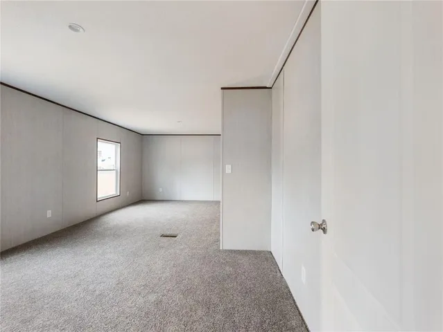 a view of empty room