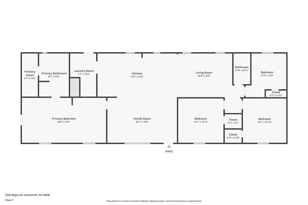 5226 Bogus Road Commerce, GA 30530 - Photo 41 of 41 a picture of a floor plan