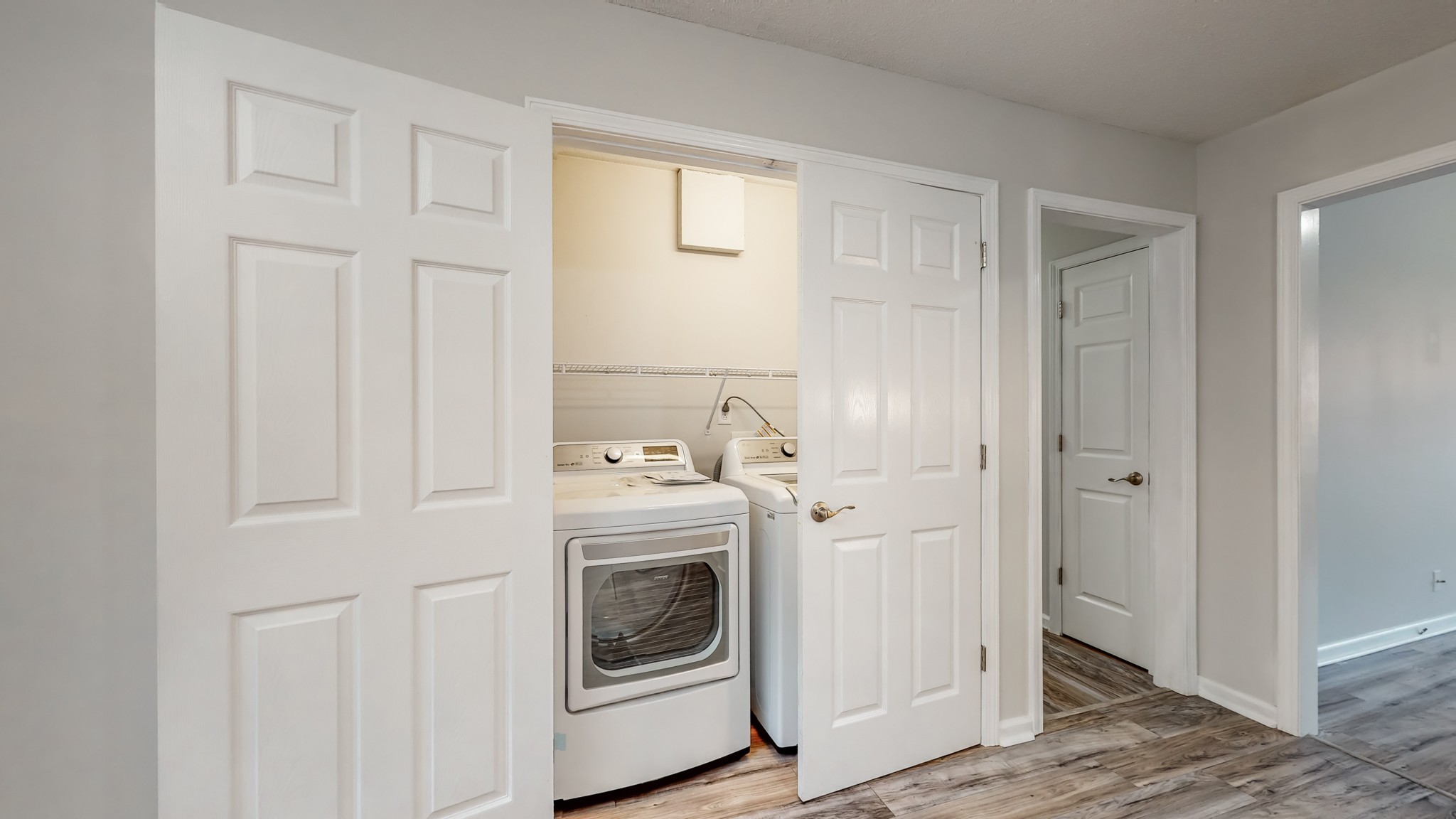 1905 Timberline Circle Oak Grove, KY 42262 - Photo 13 of 33 a view of a storage and utility room with washer and dryer