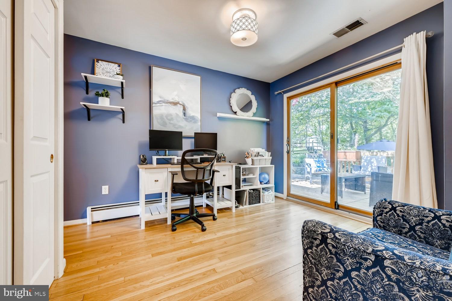 8380 Lark Brown Road Columbia, MD 21045 - Photo 20 of 43 Bedroom 4 w/ slider to deck