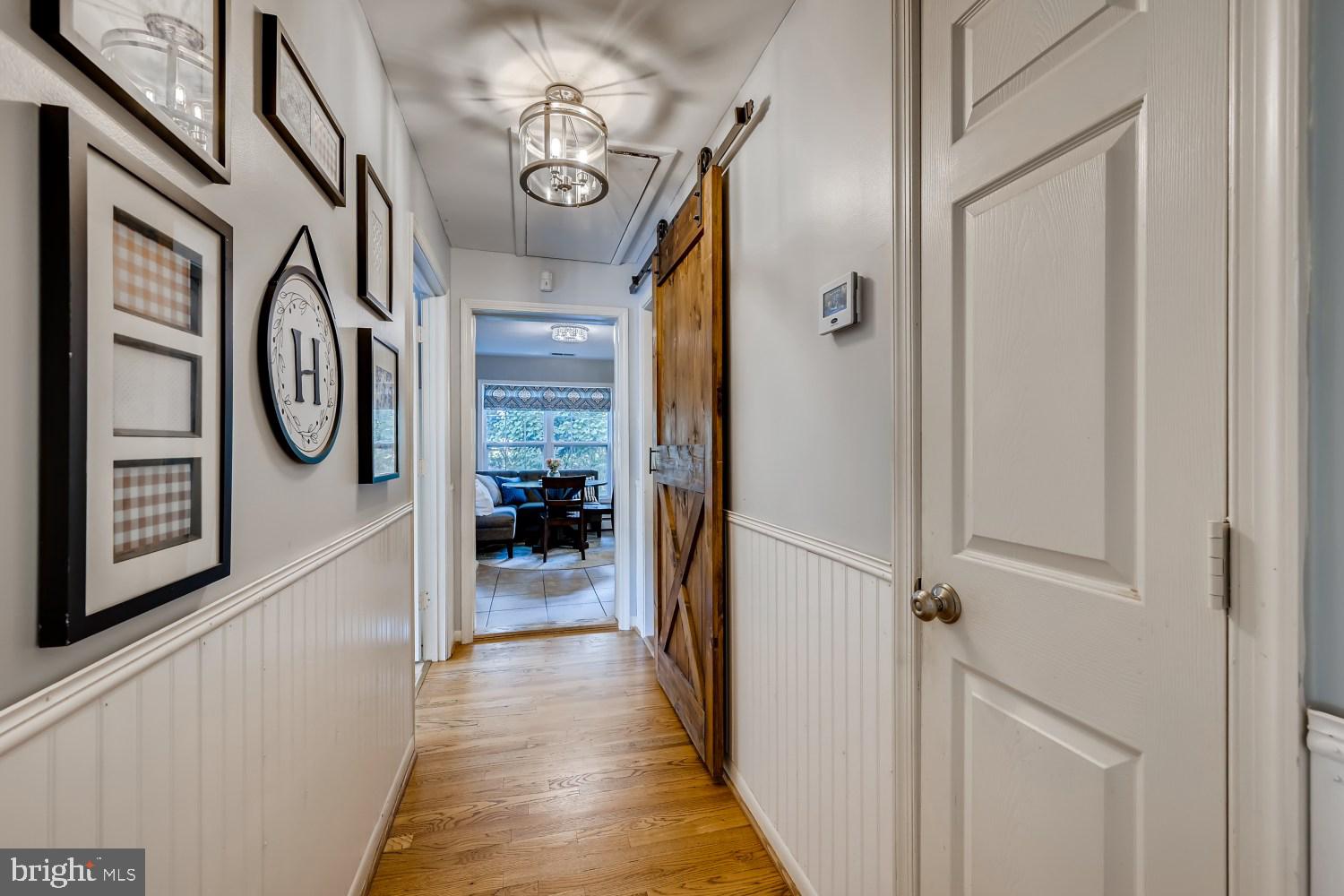 8380 Lark Brown Road Columbia, MD 21045 - Photo 30 of 43 Hall with pull down stairs to attic