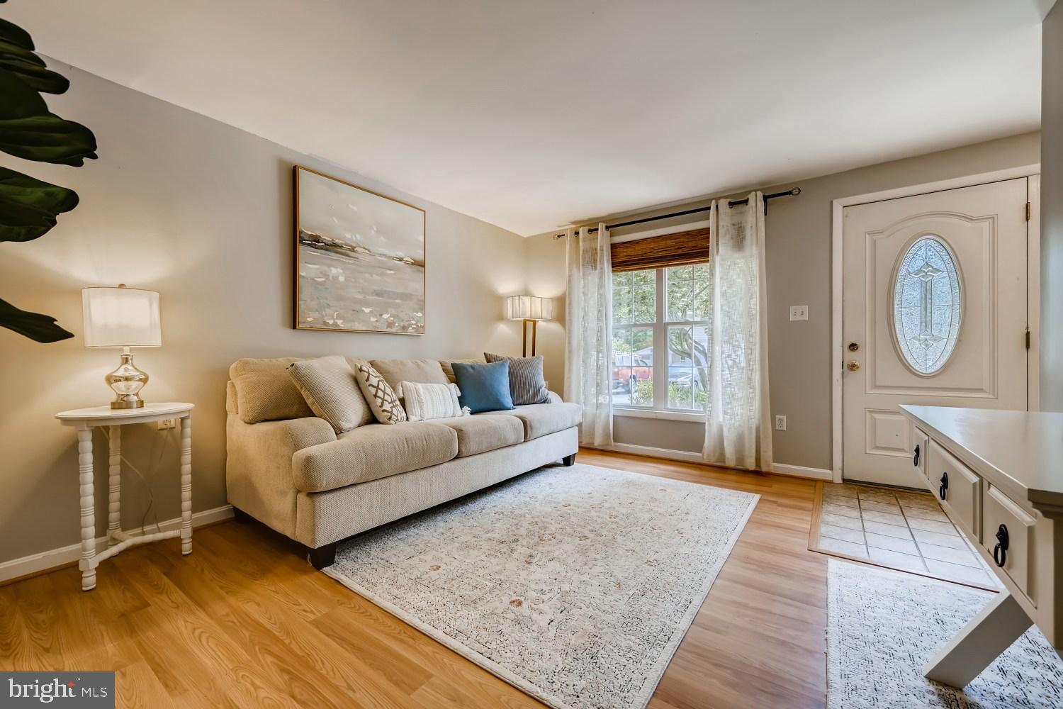 8380 Lark Brown Road Columbia, MD 21045 - Photo 6 of 43 Leaded glass front door