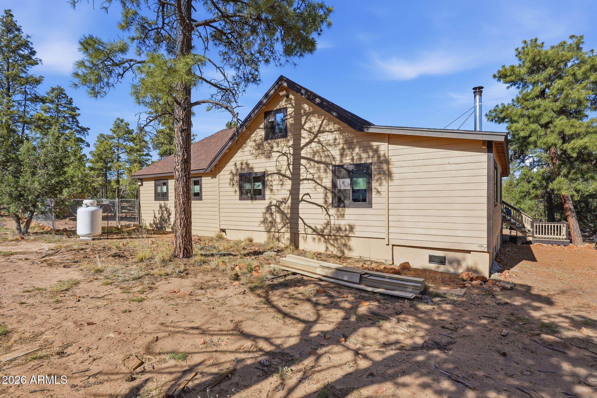 2060 Gilbert Lane Overgaard, AZ 85933 - Photo 60 of 87 a view of a house with a yard
