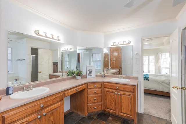 a view of a walk in closet