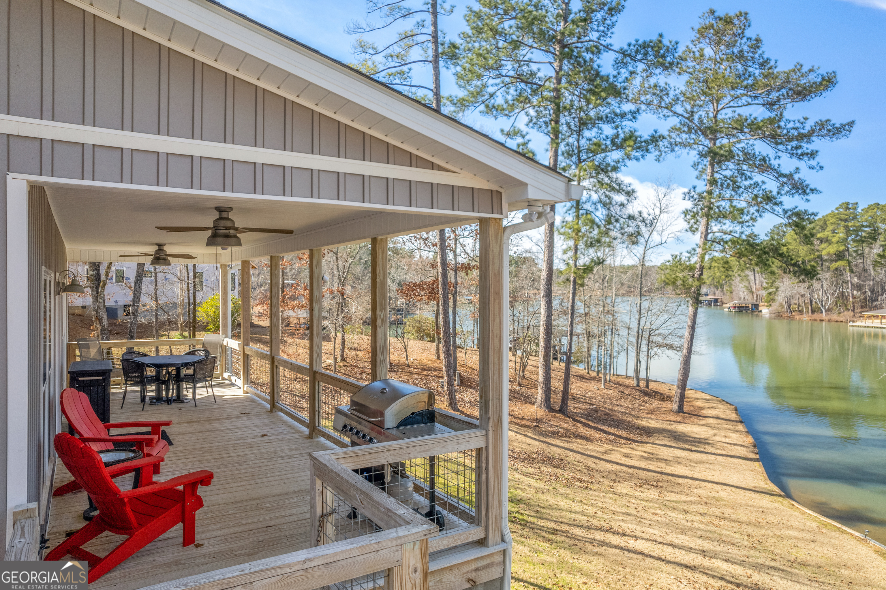 188 Sunhaven Lane Sparta, GA 31087 - Photo 6 of 63 a view of a living room and balcony