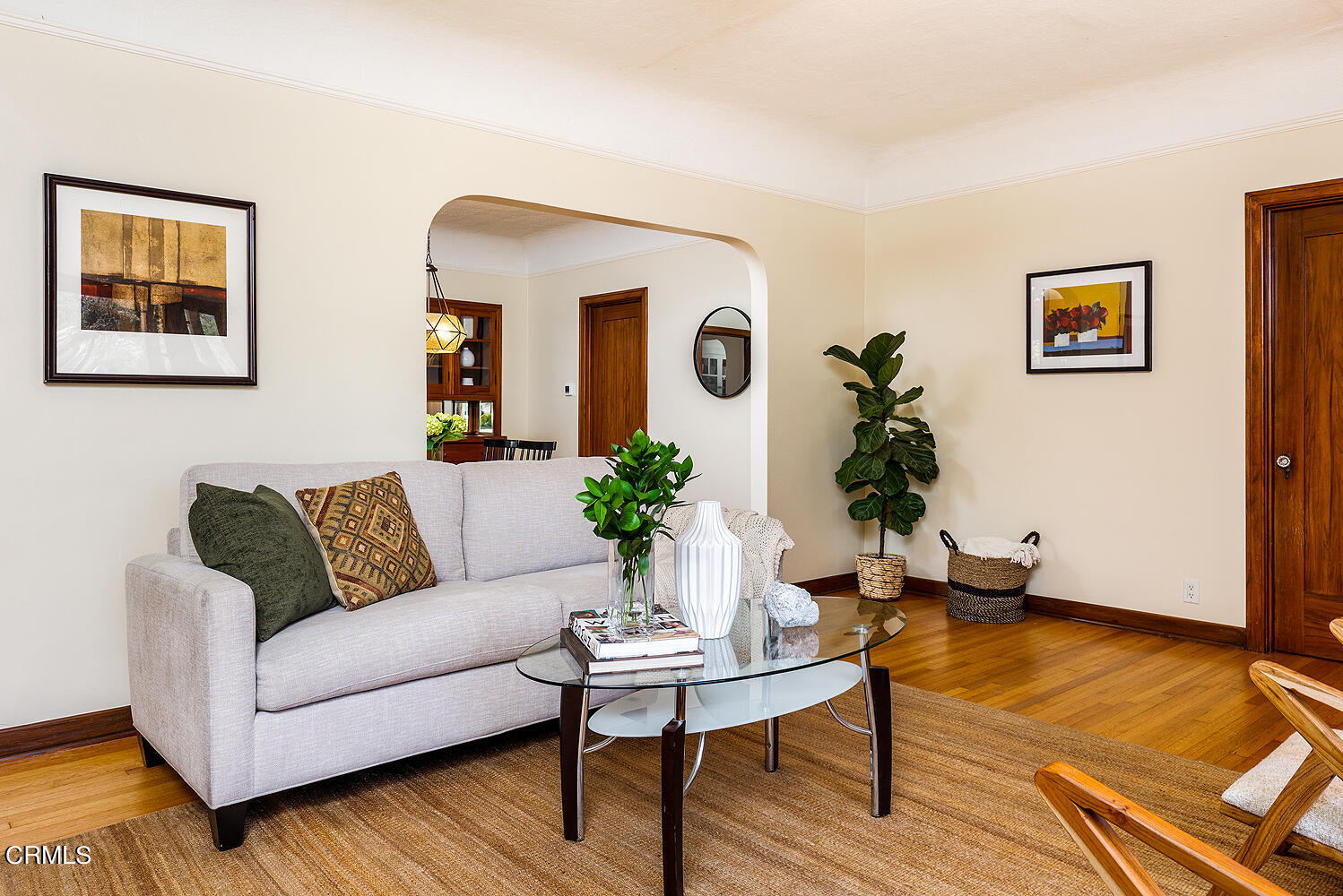 604 Douglas Street Pasadena, CA 91104 - Photo 10 of 41 a living room with furniture and wooden floor