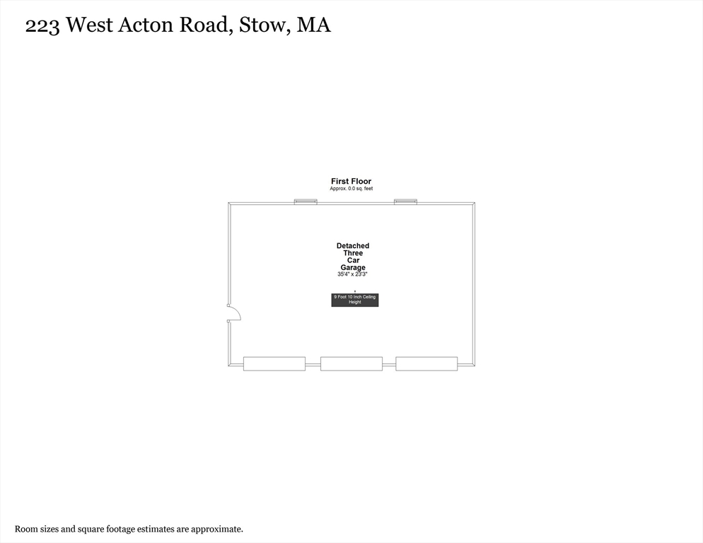 233 West Acton Road Stow, MA 01775 - Photo 41 of 41 a picture of a bench in a white wall