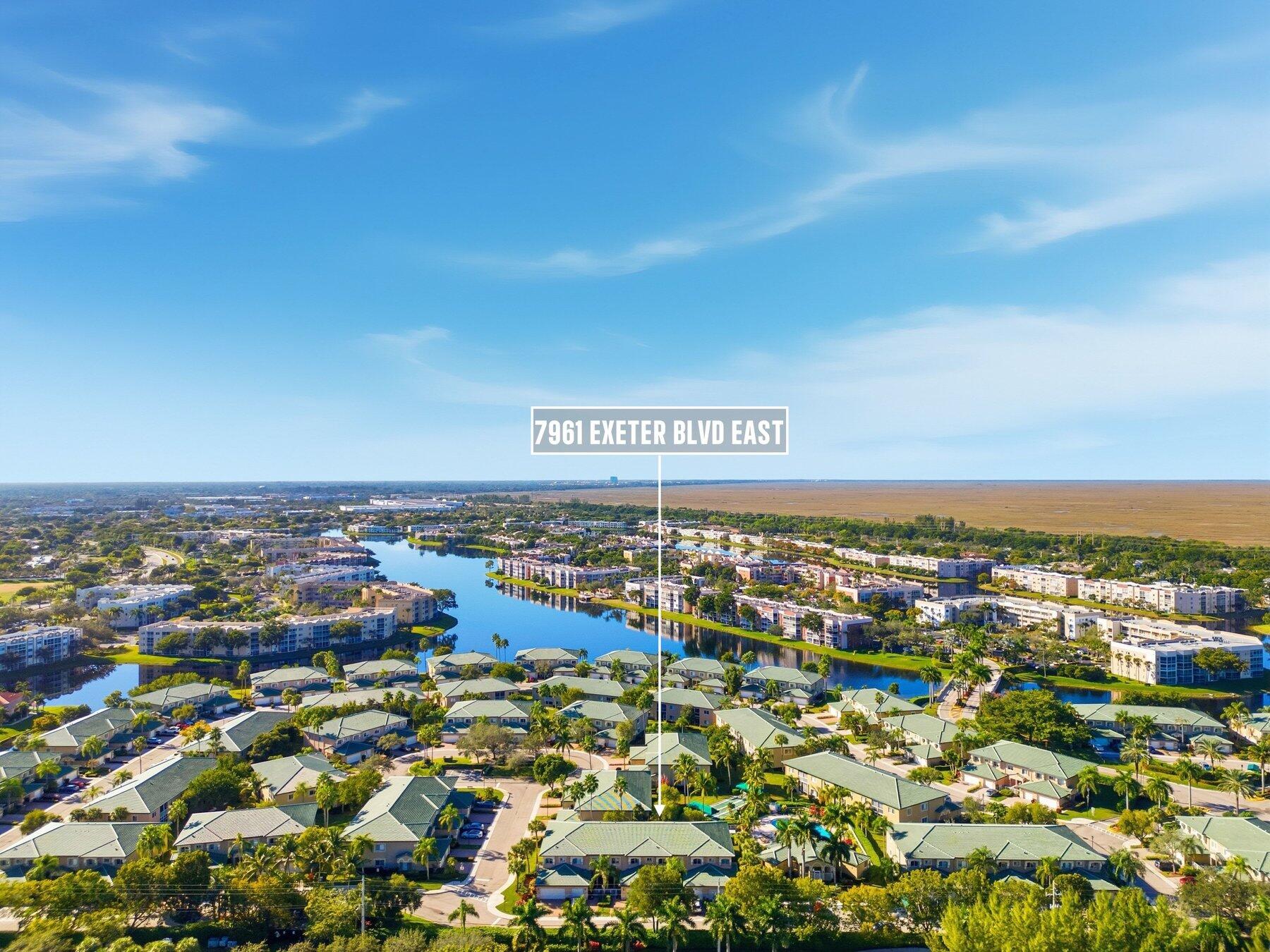 7961 Exeter Boulevard East, Unit 102 Tamarac, FL 33321 - Photo 44 of 46 Aerial