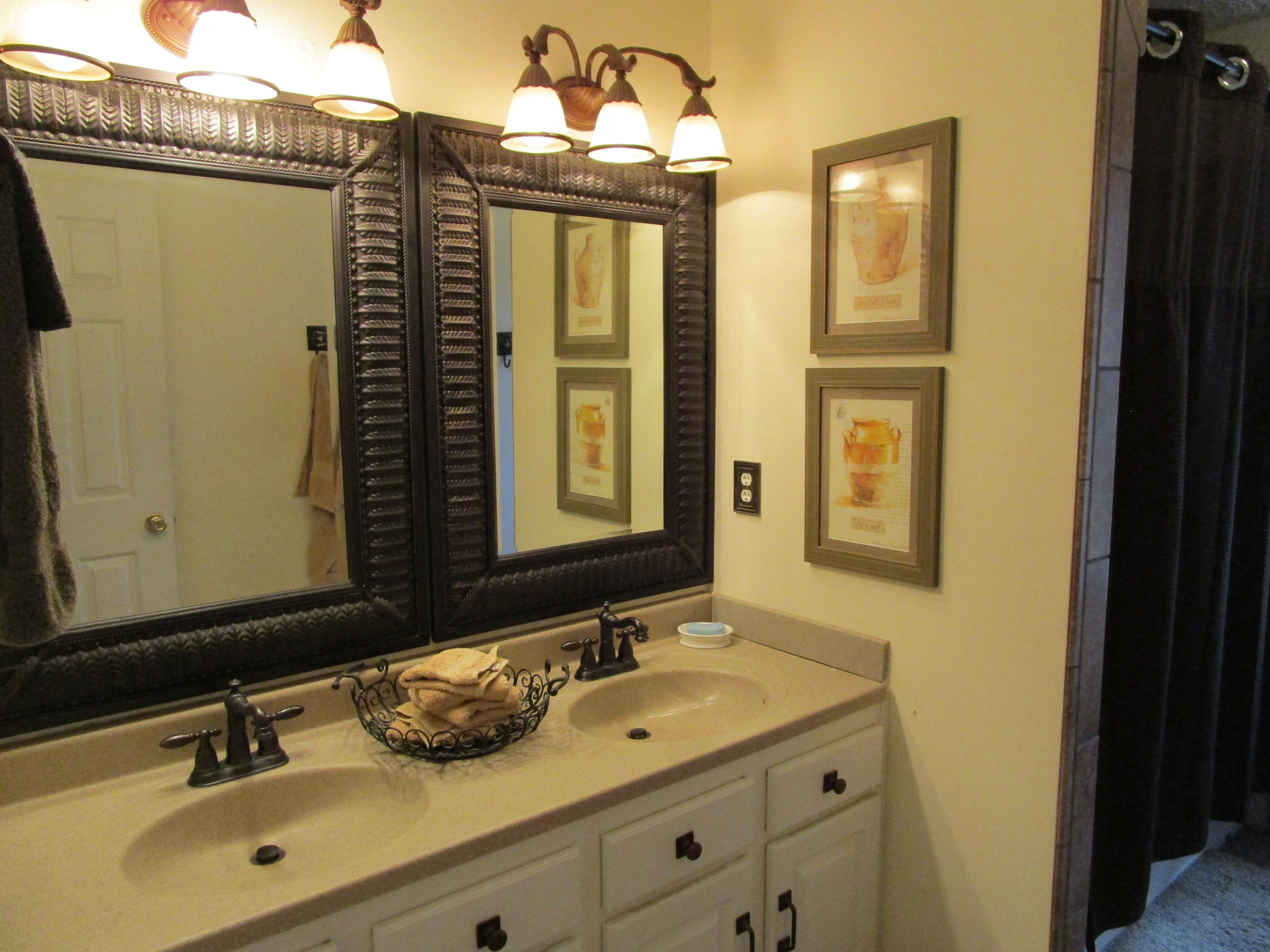 520 Green Level Road Boones Mill, VA 24065 - Photo 33 of 43 a bathroom with a sink and a mirror
