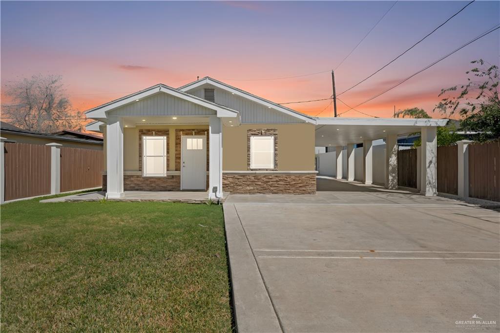 2902 Alejandra Street Mission, TX 78574 - Photo 1 of 17 a front view of a house with garden