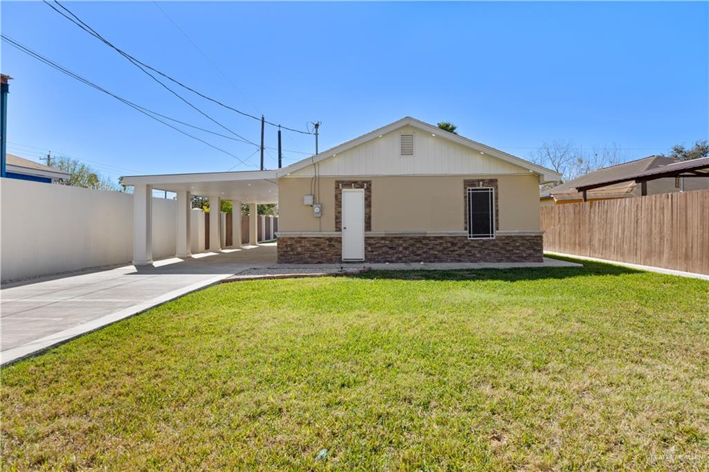 2902 Alejandra Street Mission, TX 78574 - Photo 16 of 17 a front view of a house with garden