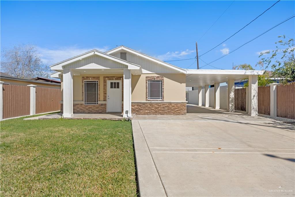 2902 Alejandra Street Mission, TX 78574 - Photo 2 of 17 a front view of a house with a yard