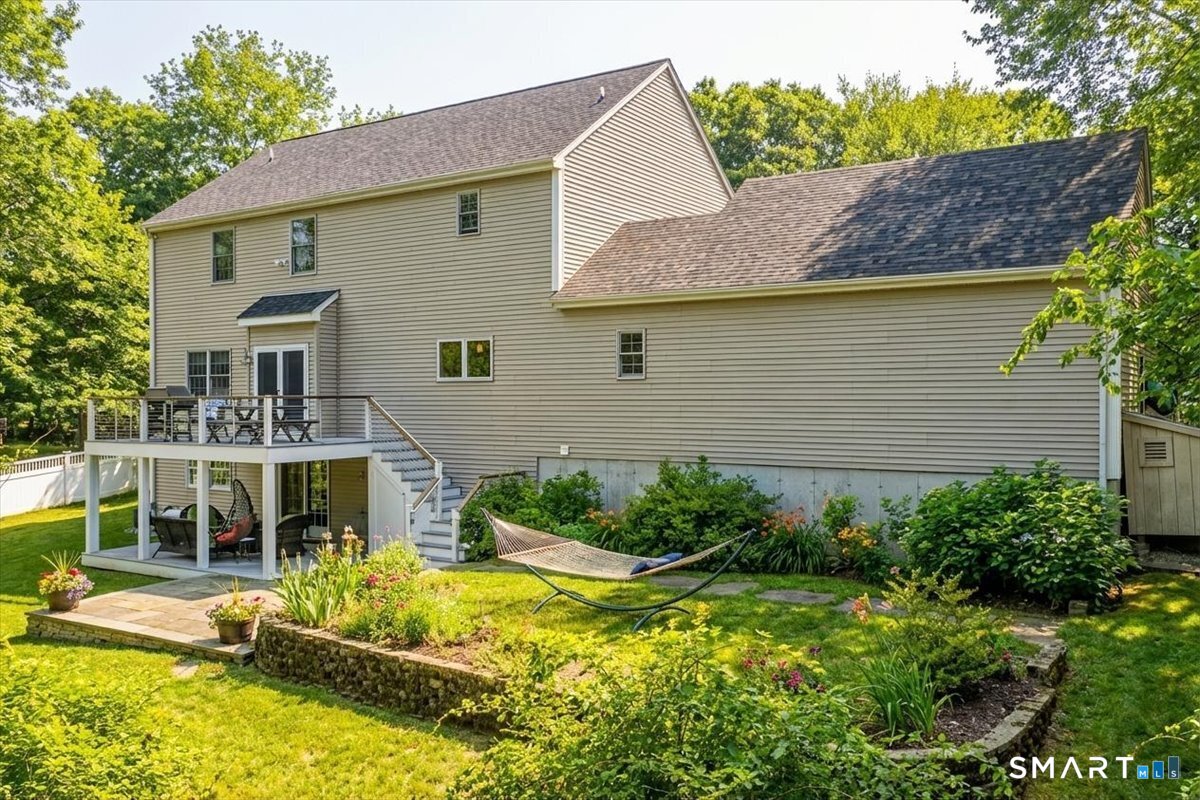 99 Sleepy Hollow Road East Lyme, CT 06357 - Photo 34 of 40 A fully fenced-in back yard for privacy and pets.