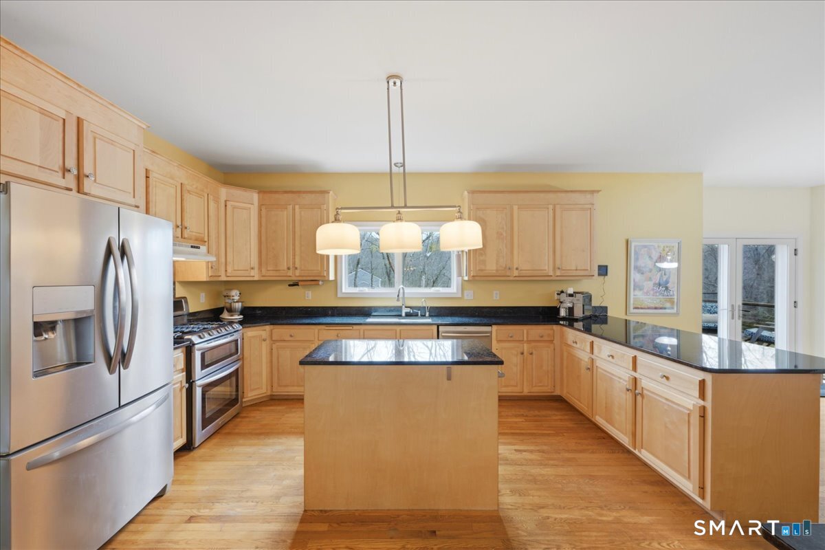 99 Sleepy Hollow Road East Lyme, CT 06357 - Photo 7 of 40 Island and expansive counter space perfect for cooking, gathering, and entertaining.