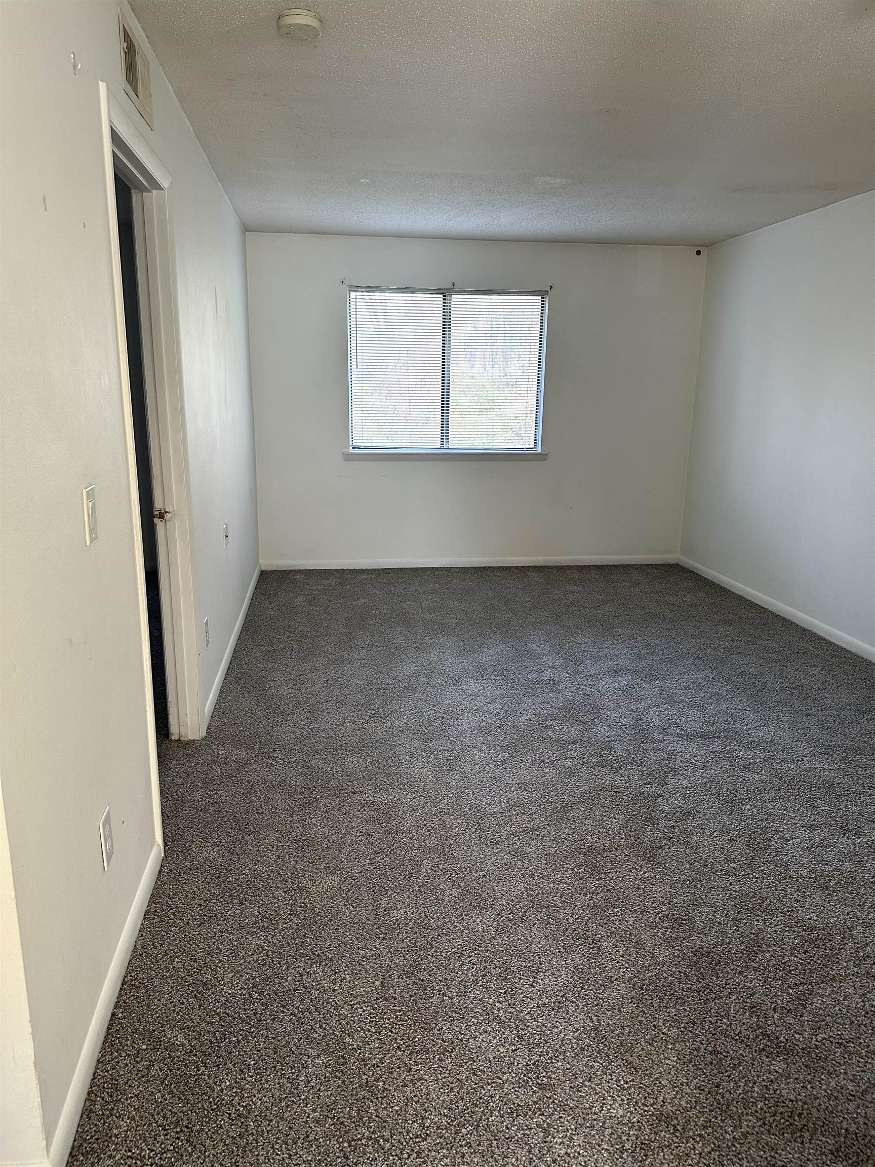 3555 Highway 544, Unit 18G Conway, SC 29526 - Photo 4 of 11 Empty room with dark colored carpet and a textured ceiling